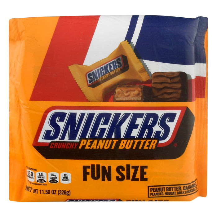 Snickers Fun Size Crunchy Peanut Butter Bar 11.5 oz — Gong's Market