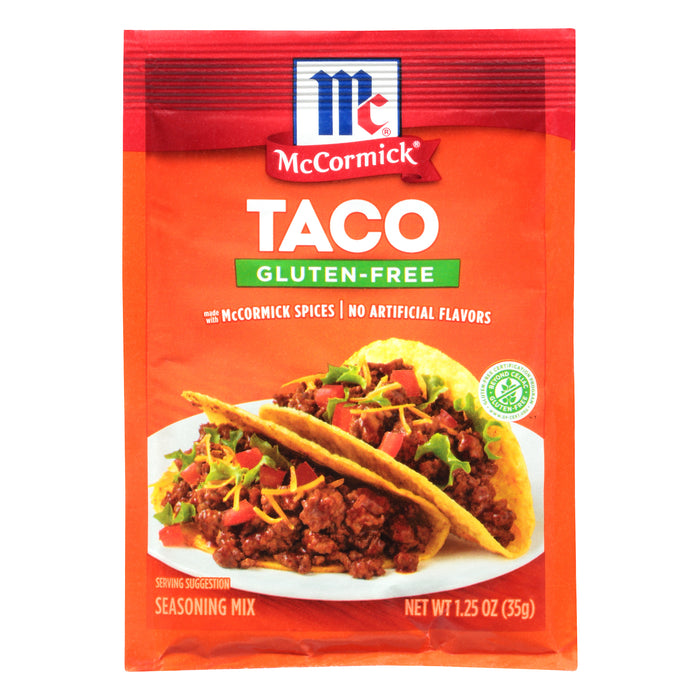 McCormickÂ® Gluten-Free Taco Seasoning Mix 1.25 oz. Packet