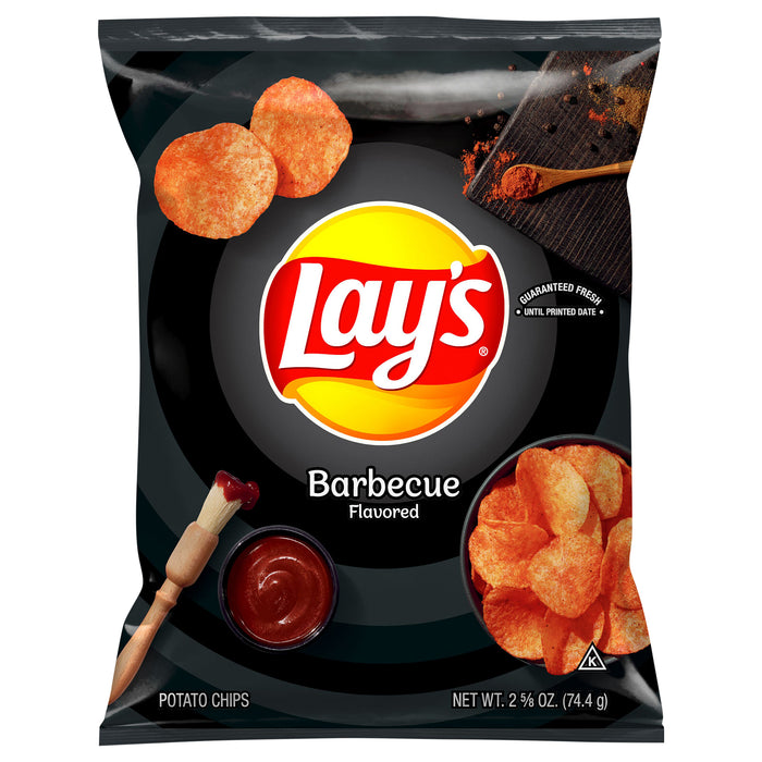Lay's Potato Chips Barbecue Flavored 2 5/8 Oz