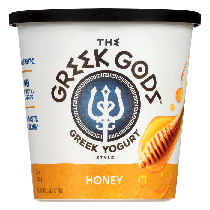 The Greek GodsÂ® Honey Greek Style Yogurt 24 oz. Tub