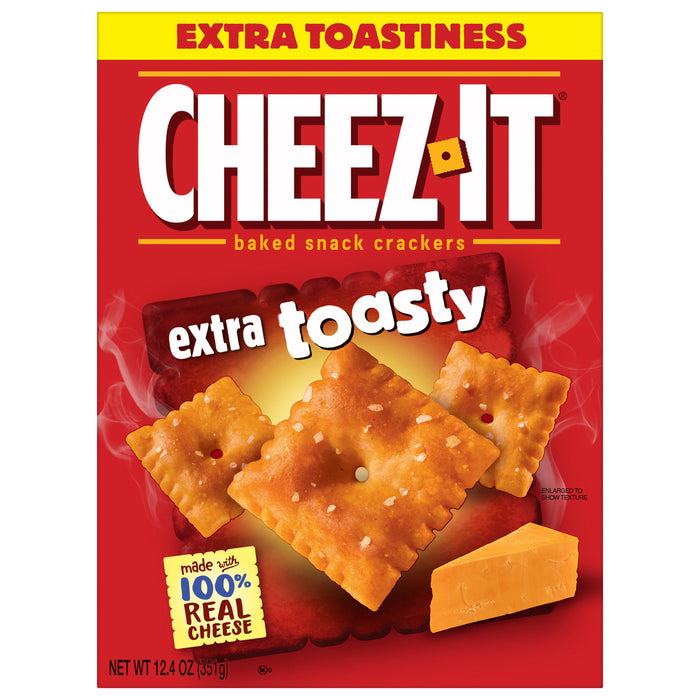 Cheez-It Extra Toasty Baked Snack Crackers 12.4 oz