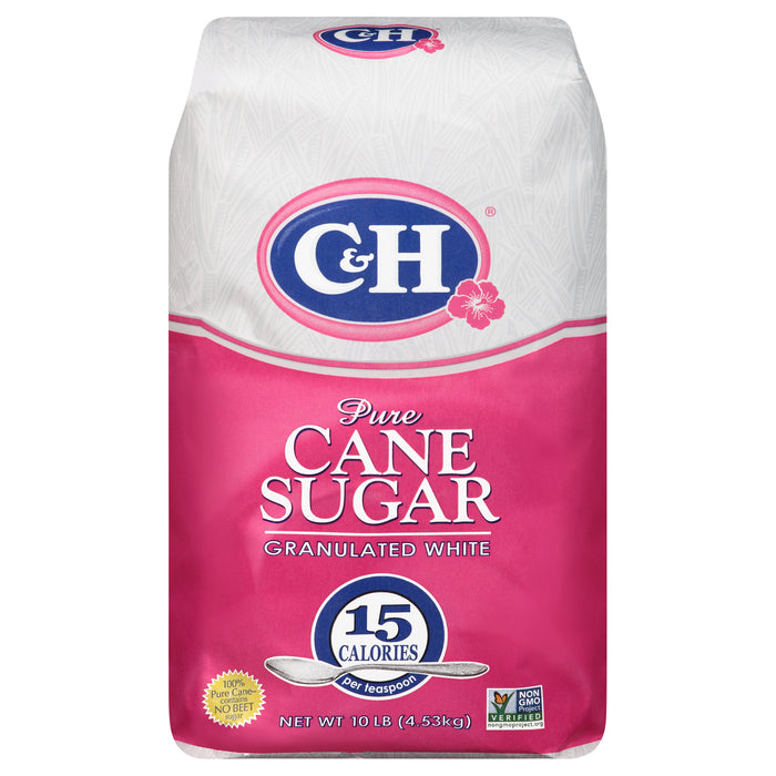C&HÂ® Pure Cane Sugar 10 lb. Bag