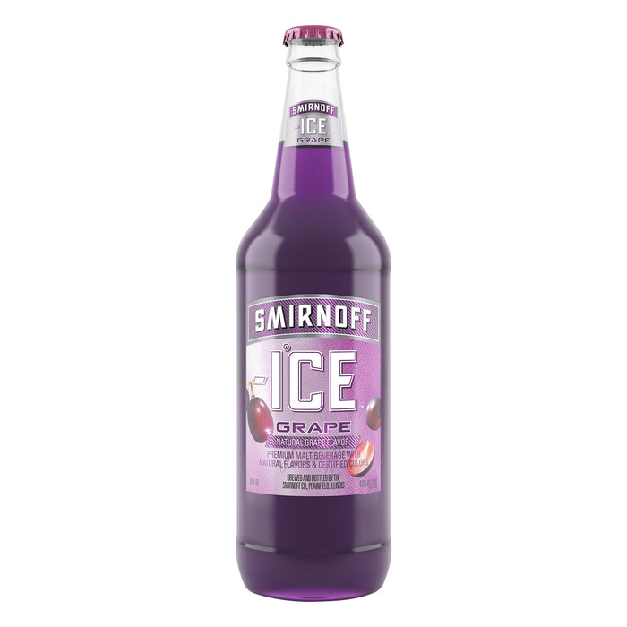 Smirnoff Ice Grape Malt Beverage 24 oz