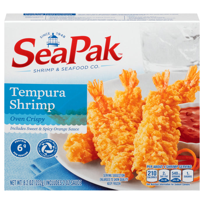 SeaPak Tempura Shrimp 8.2 oz