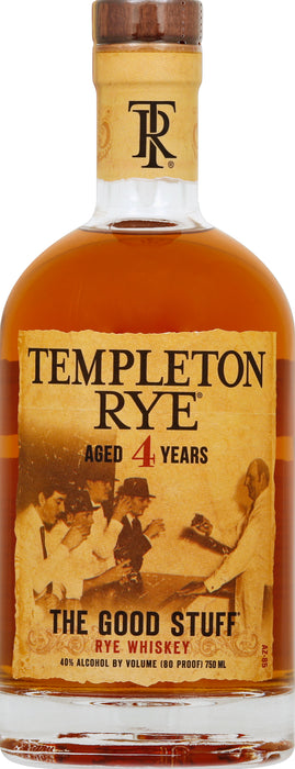 Templeton Rye Whiskey 750 ml