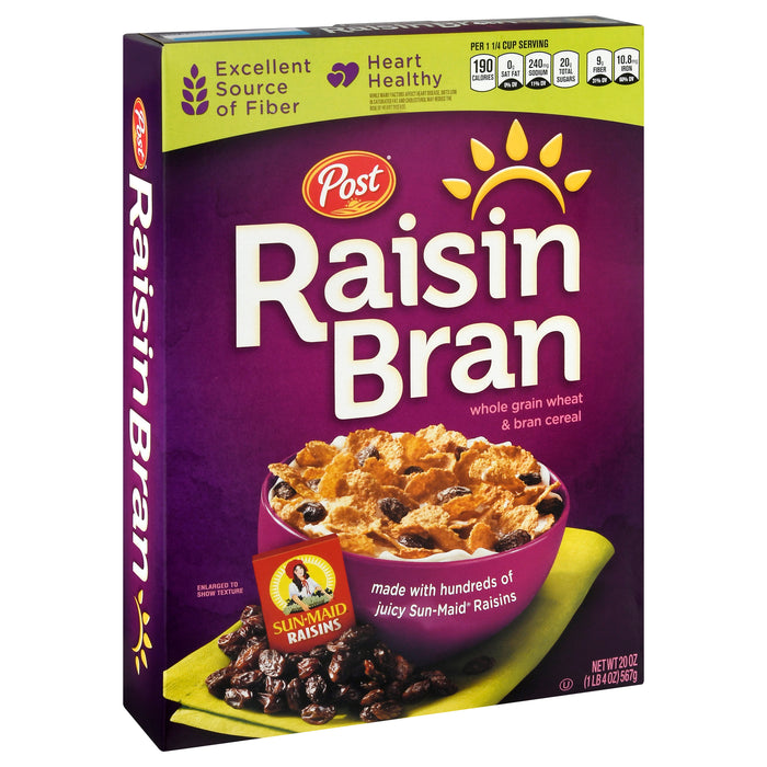 Raisin Bran Whole Grain Cereal 20 oz