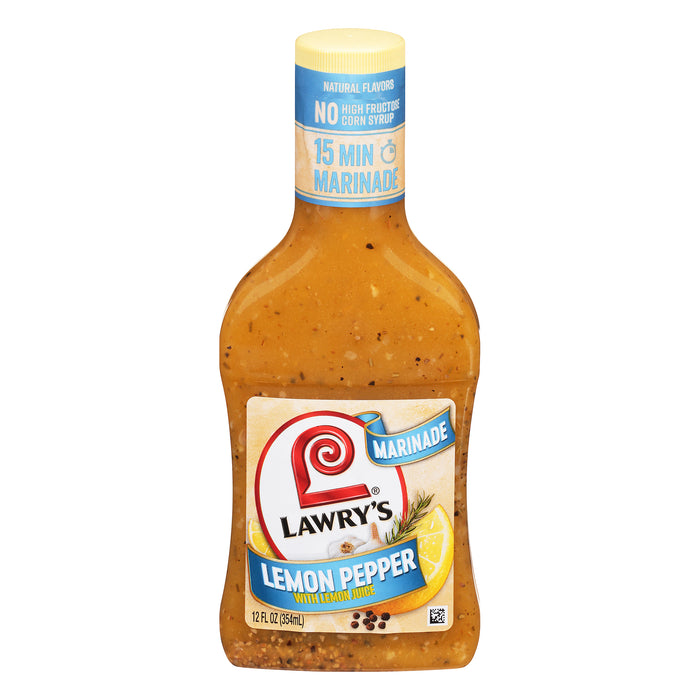 Lawry'sÂ® Lemon Pepper Marinade 12 fl. oz. Bottle
