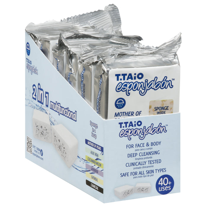 T Taio Esponjabon 2 in 1 Multifunctional Soap Sponge 1 ea — Gong's Market