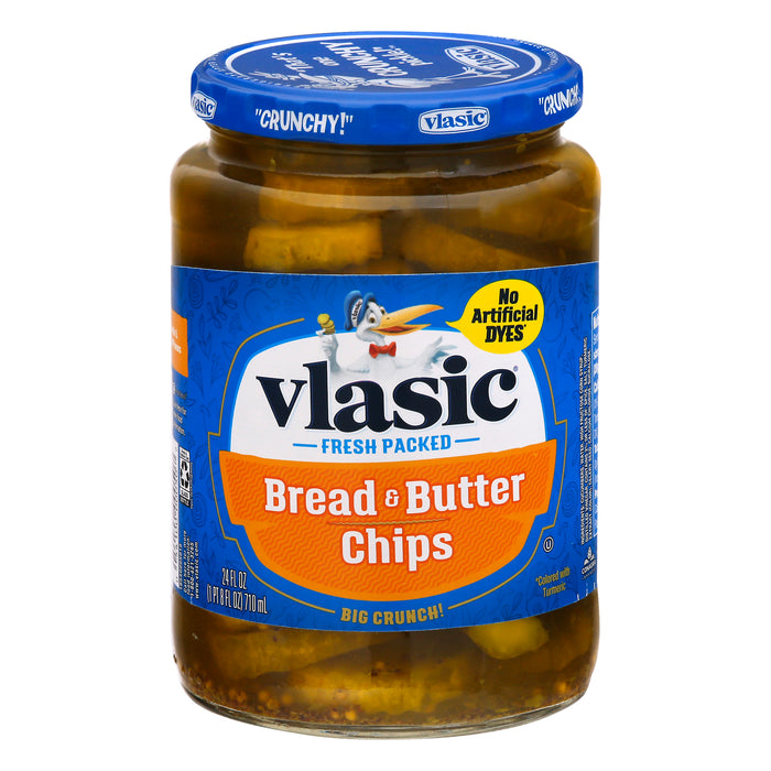 Vlasic Chips Bread & Butter Pickles 24 oz
