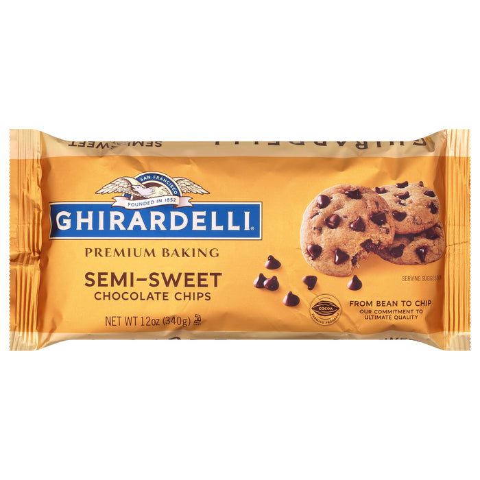 Ghirardelli Semi-Sweet Chocolate Chips 12 oz