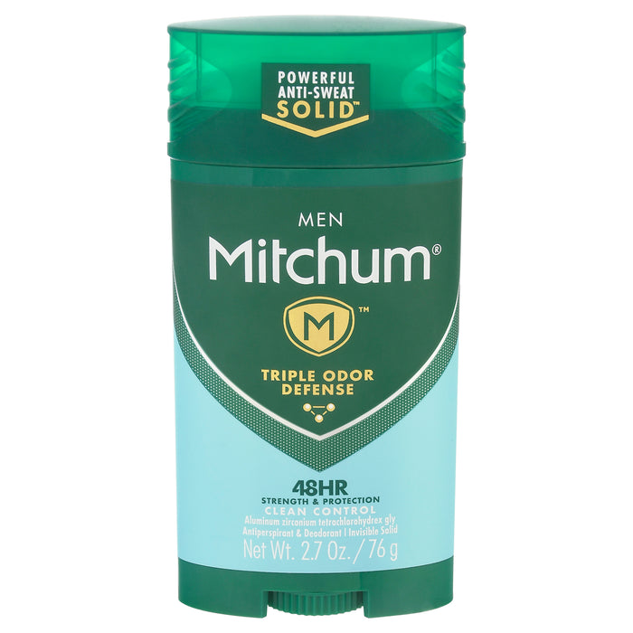 Mitchum Triple Odor Defense Men Antiperspirant & Deodorant 2.7 oz