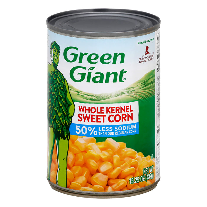 Green Giant Less Sodium Whole Kernel Sweet Corn 15.25 oz