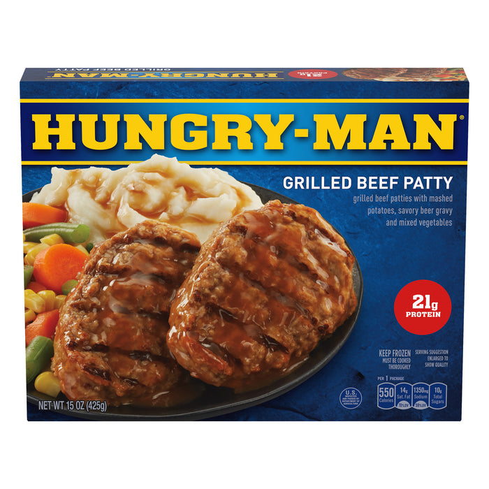 Hungry-Man Grilled Beef Patty 15 oz