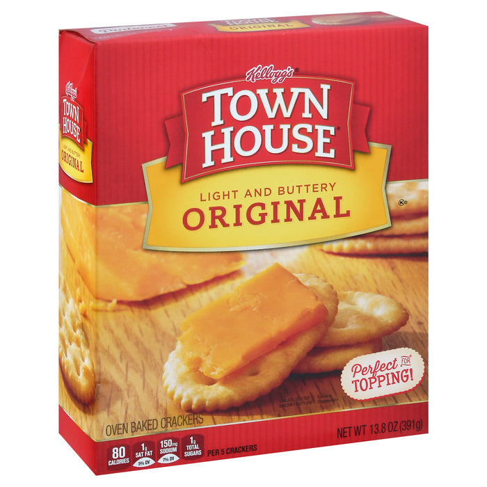 Town House Oven Baked Original Crackers 13.8 oz