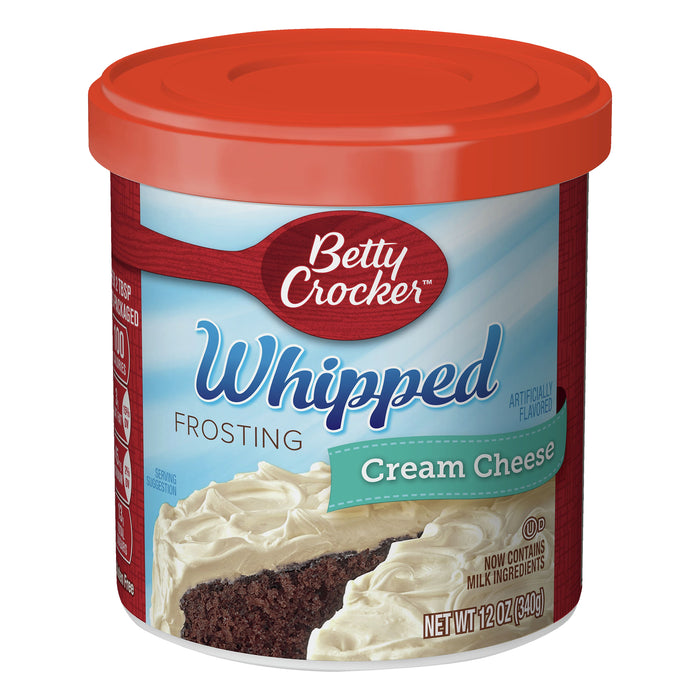 Betty Crocker Whipped Cream Cheese Frosting 12 oz