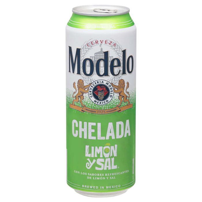 Modelo Chelada Limon Y Sal Beer 1 pt Can