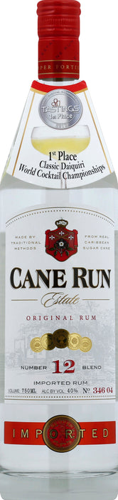 Cane Run CANE RUN ESTATE RUM ORIG 12 750 ML