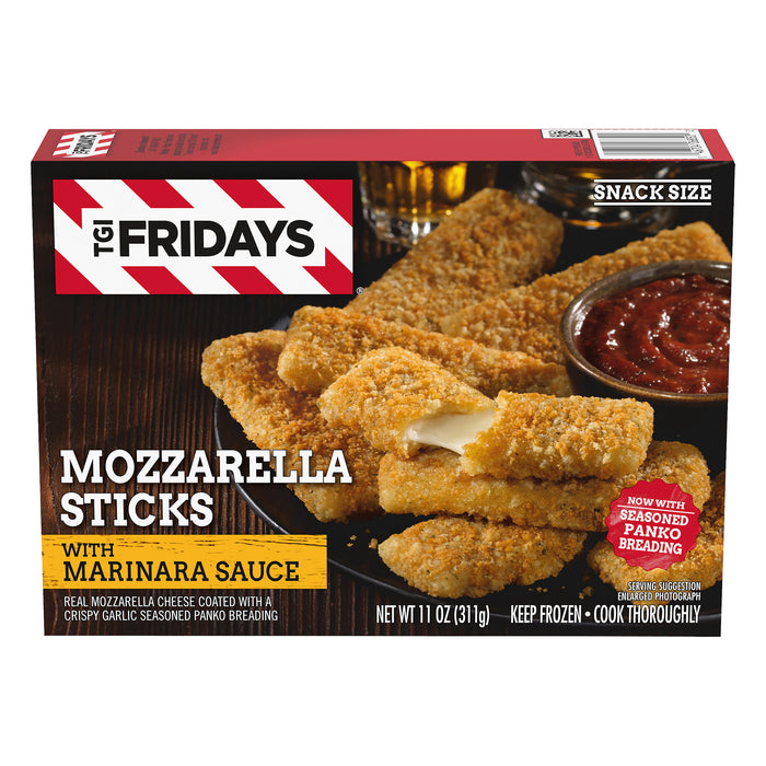 TGI Fridays® Mozzarella Sticks with Marinara Sauce 11 oz. Box