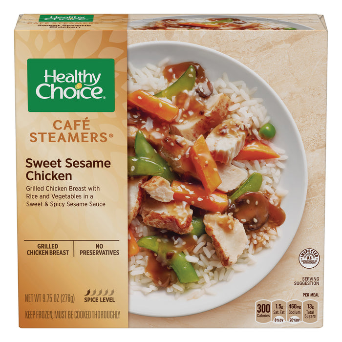 Healthy Choice Cafe Steamers Sweet Sesame Chicken 9.75 oz