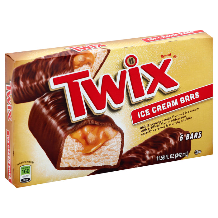 Twix Ice Cream Bars 6 ea