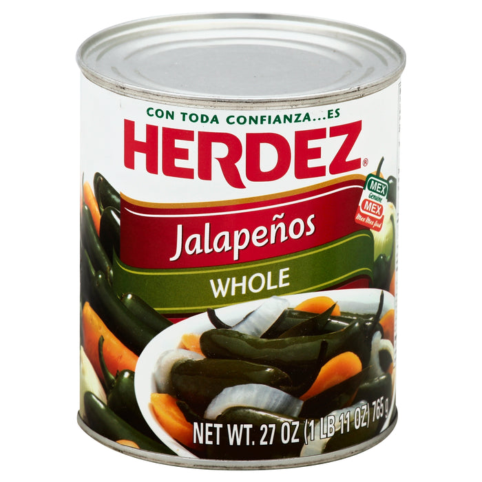 Herdez Jalapenos 27 oz