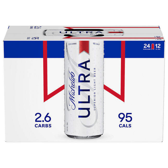 Michelob Ultra 24 Pack Superior Light Beer 24 ea