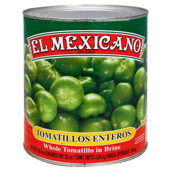 El Mexicano Tomatillo Enteros 100 oz