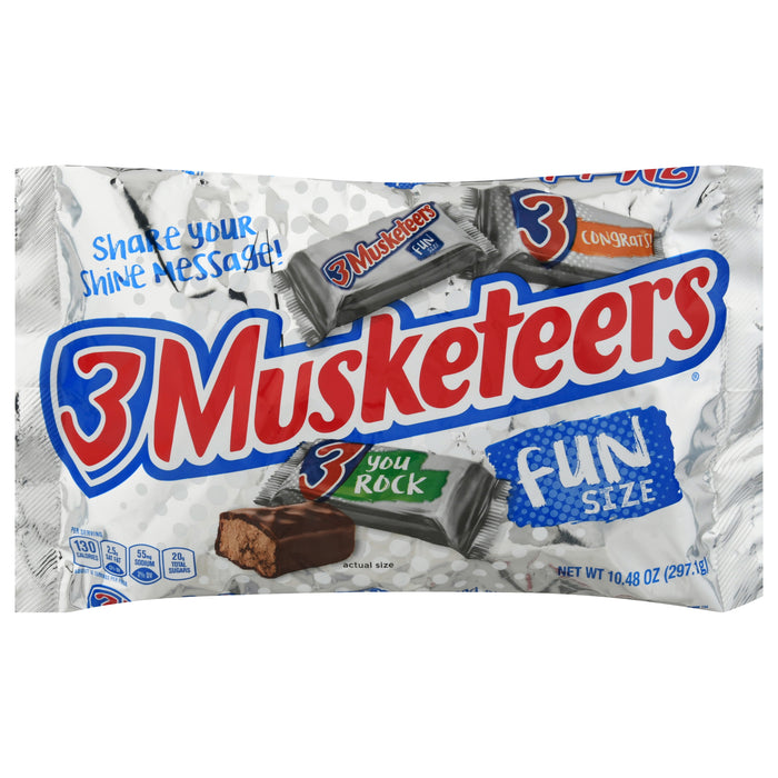 3 Musketeers Fun Size Milk Chocolate Bars 10.48 oz