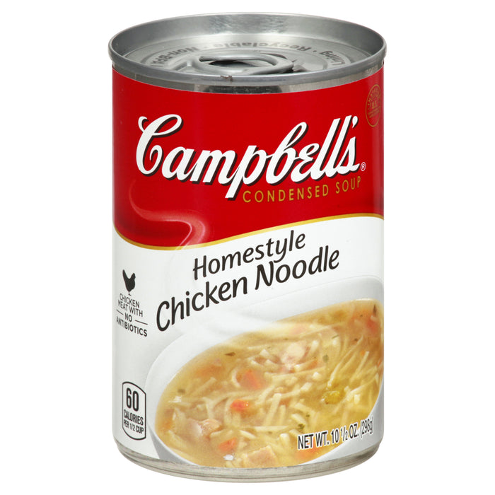 Campbell's Homestyle Chicken Noodle Condensed Soup 10.5 oz