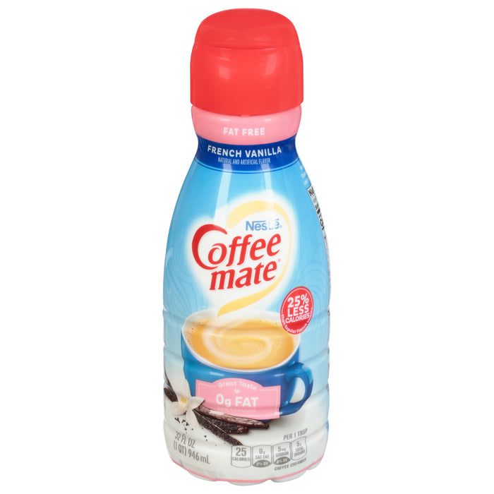 Coffee-Mate Fat Free French Vanilla Coffee Creamer 32 fl oz
