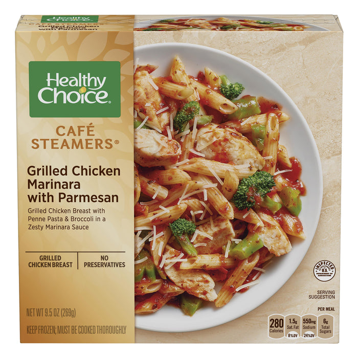 Healthy Choice Cafe Steamers Grilled Chicken Marinara with Parmesan 9.5 oz