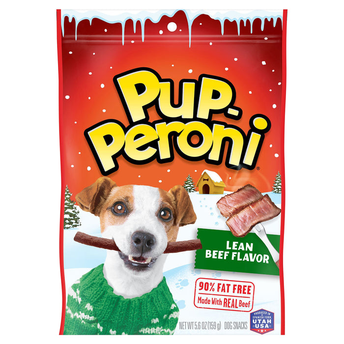 Pup-Peroni Lean Beef Flavor Dog Treats, 5.6oz Bag