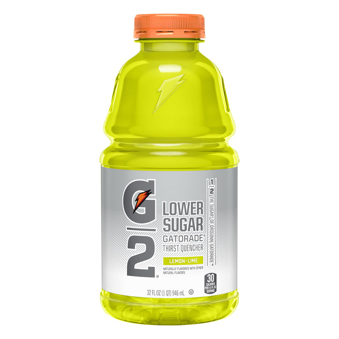 Gatorade Lower Sugar Lemon/Lime Thirst Quencher 32 oz